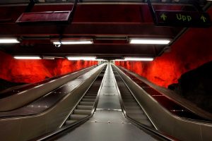 Solna Centrum Station, Stockholm tunnelbana